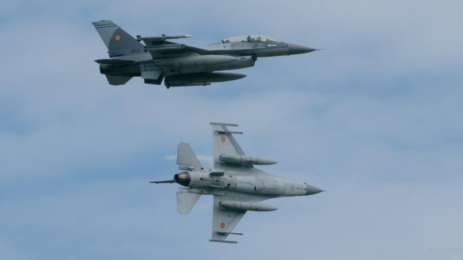 Alertă la granița României cu Ucraina: Avioane F-16, ridicate de la sol în miez de noapte după atacurile Rusiei