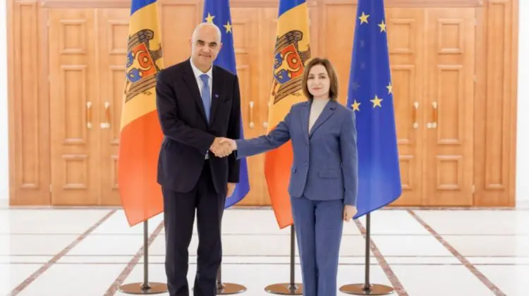 Maia Sandu s-a întâlnit cu Alain Berset. Au discutat despre integritatea sistemului judiciar