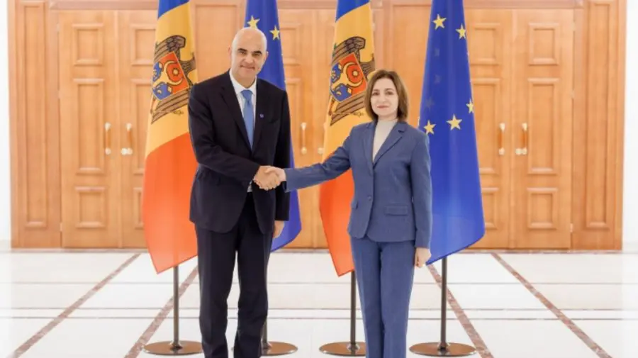 Maia Sandu s-a întâlnit cu Alain Berset. Au discutat despre integritatea sistemului judiciar