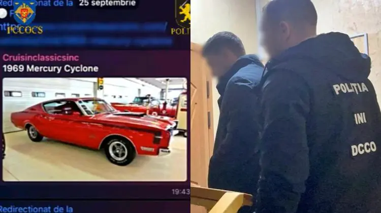 VIDEO Escrocherie online cu mașini retro în SUA: Patru specialiști IT, reținuți pentru vânzări fictive