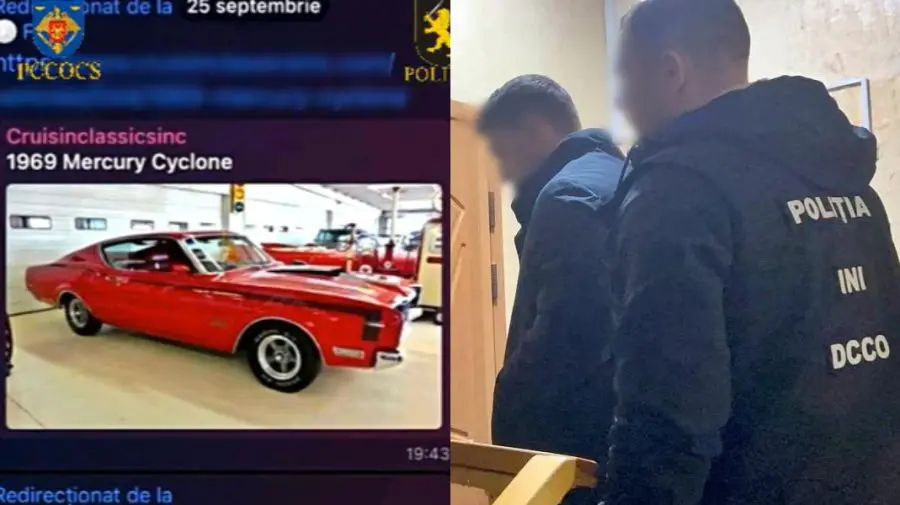 VIDEO Escrocherie online cu mașini retro în SUA: Patru specialiști IT, reținuți pentru vânzări fictive