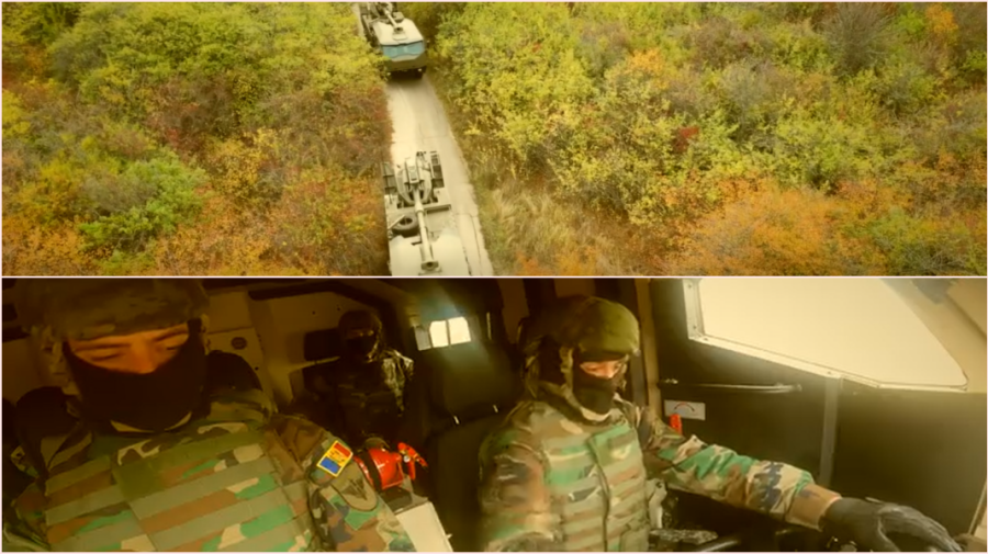 VIDEO Militarii din Republica Moldova se antrenează cu obuziere la standarde NATO