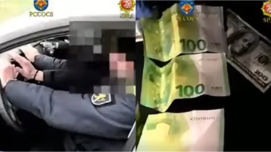 VIDEO Doi polițiști, încătușați de ofițerii SPIA: Au cerut 300 de euro de la un șofer presupus beat