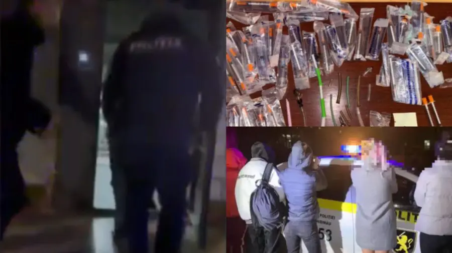 VIDEO Și-a transformat locuința într-un centru de consum și distribuție de droguri. Proprietarul, reținut