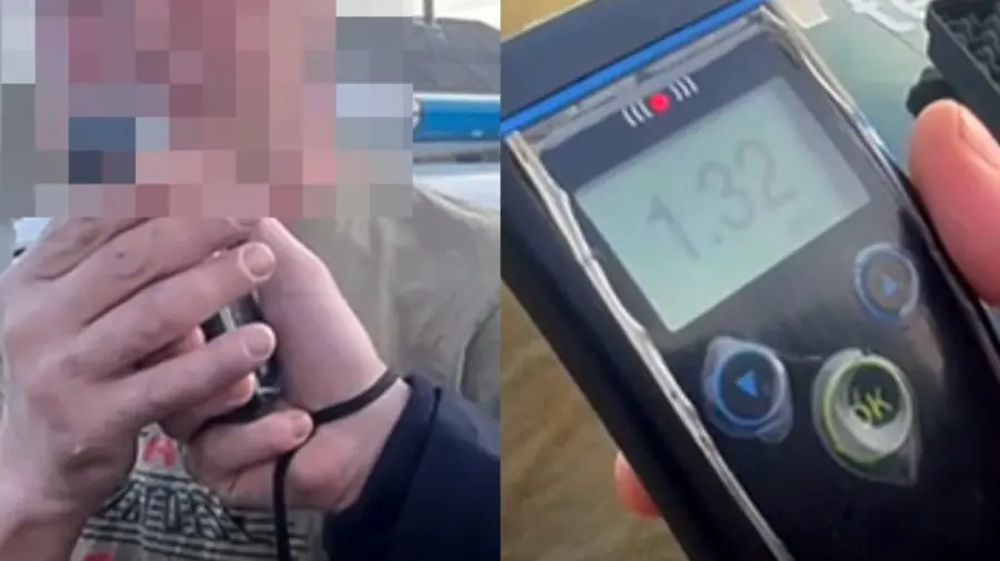 VIDEO Tragedie evitată în trafic. Un șofer a fost prins beat criță și fără permis la Ungheni