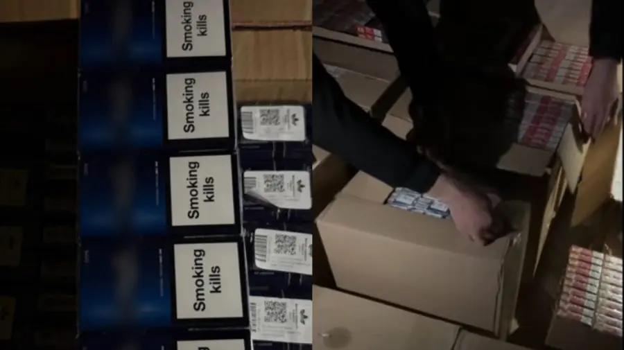 VIDEO I-a fost dată peste cap afacerea! Un bărbat, prins în flagrant în timp ce vindea ilegal țigări