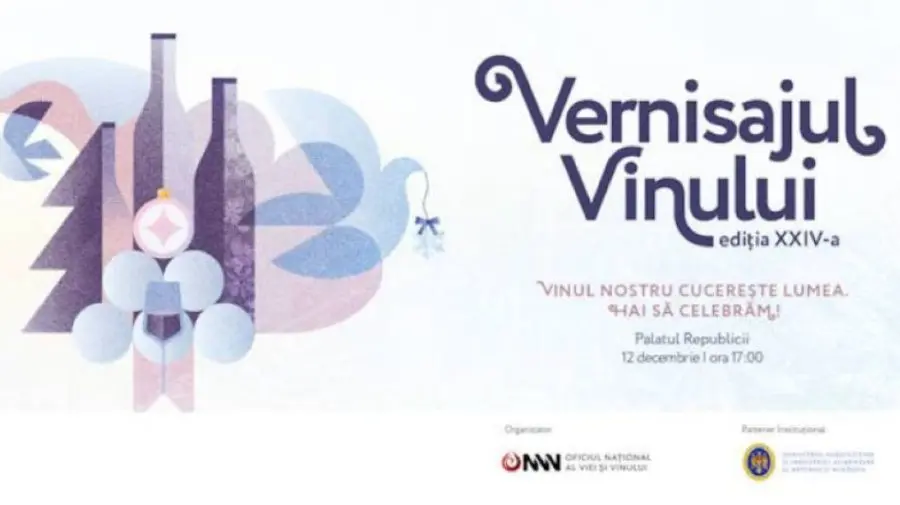 Degustări, premiere și excelență: Vernisajul Vinului promite o seară memorabilă în decembrie