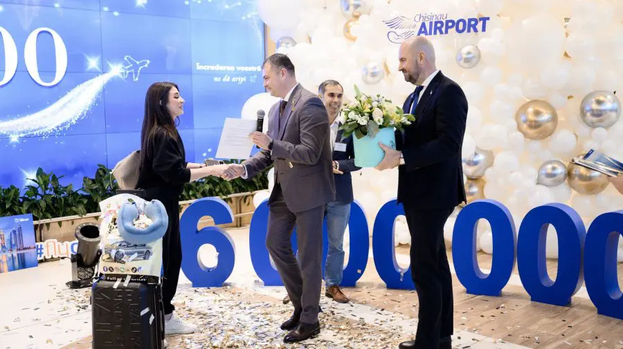 Cifră record pentru aviația din Moldova: 6 milioane de pasageri la Chișinău