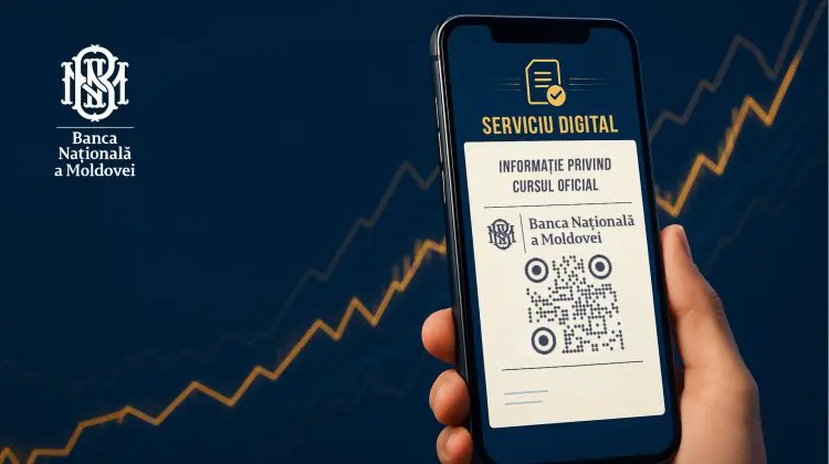 BNM lansează serviciu digital pentru cursul oficial al leului, semnat electronic