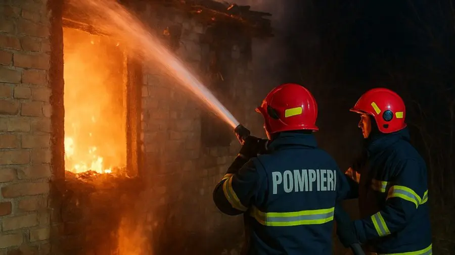 Tragedie la Briceni. Un bătrân a fost găsit carbonizat după ce ar fi fumat în casă