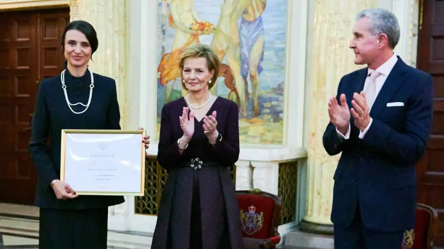 Valentina Naforniță, distinsă cu o diplomă de onoare de către Familia Regală a României