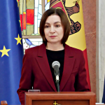 Maia Sandu condamnă survolarea spațiului aerian al Republicii Moldova de drone rusești