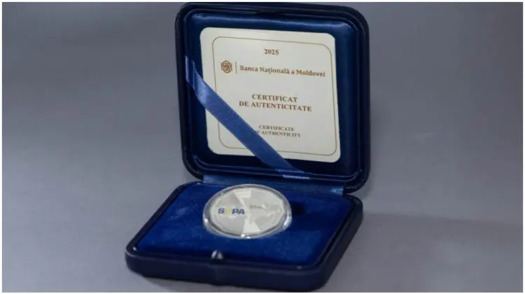 BNM lansează o monedă comemorativă dedicată aderării Republicii Moldova la SEPA