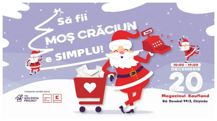 Casieri pentru o zi. Peste 20 de personalități publice se alătură campaniei „Să fii Moș Crăciun e Simplu!