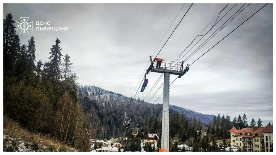 VIDEO Incident în Carpați: 80 de persoane rămase blocate pe telescaun