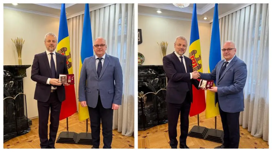 Sergiu Prodan, decorat cu Ordinul ”Pentru Merite” de către statul ucrainean