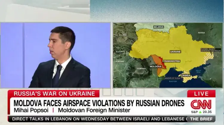 Rusia continuă să violeze spațiul aerian european. Popșoi, la CNN: Investițiile în securitate „sunt un pas în direcția corectă”