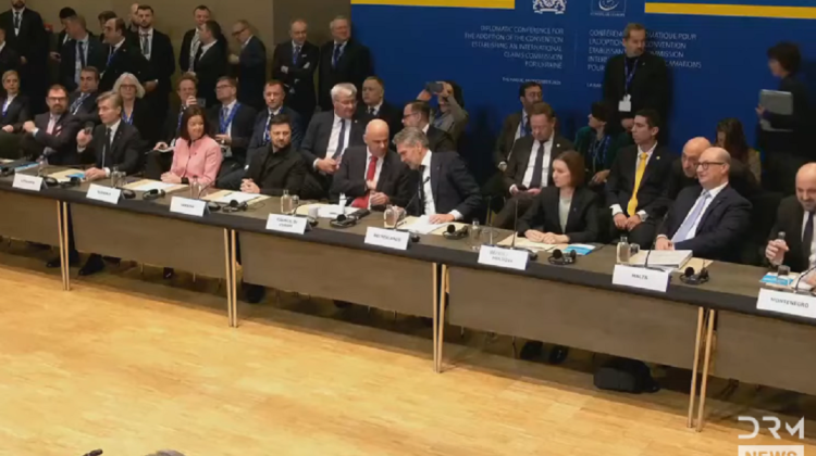 LIVE Maia Sandu participă la Conferința pentru instituirea Comisiei Internaționale de Reclamații pentru Ucraina
