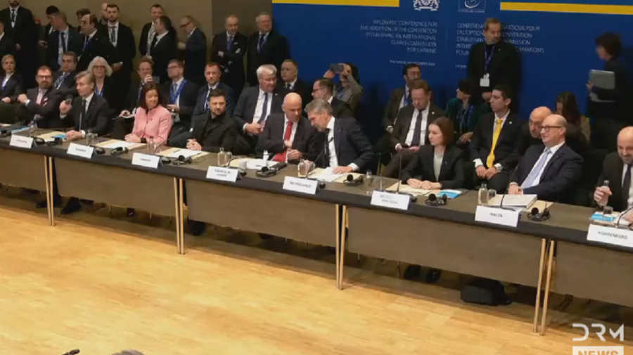 LIVE Maia Sandu participă la Conferința pentru instituirea Comisiei Internaționale de Reclamații pentru Ucraina