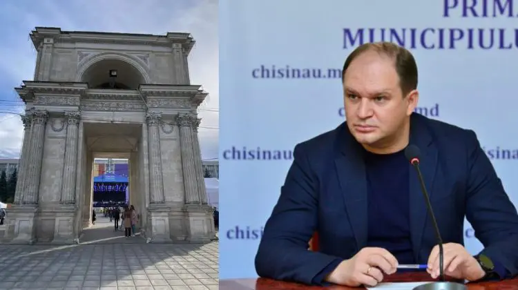 VIDEO „Dacă nu ajutați, măcar nu încurcați”. Ion Ceban, despre disputa privind statutul juridic al Arcului de Triumf