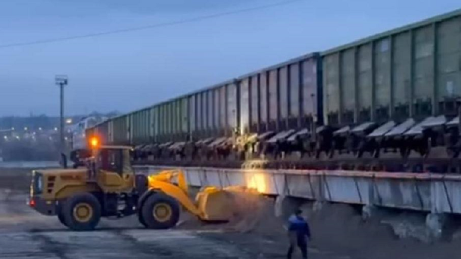 Test reușit pe calea ferată: tren de 3.000 de tone, în premieră pe ruta Basarabeasca–Cahul