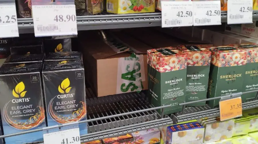 Ceai suspect pe rafturile din magazinele din Chișinău. Ce spune ANSA