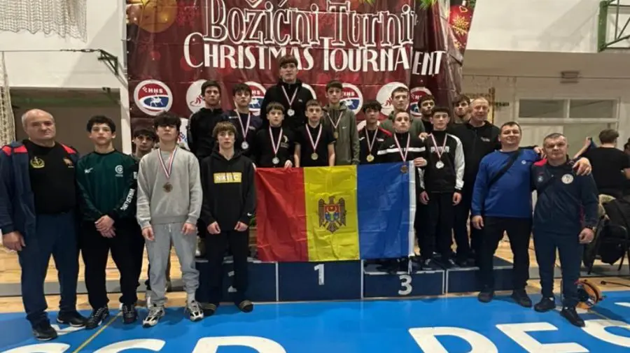Nichita Fornea aduce bronzul Moldovei de la campionatul de lupte libere din Zagreb