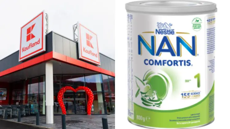 Kaufland anunță: Cei care au cumpărat NAN 1 Comfortis sunt rugați să îl returneze