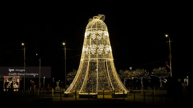 Orașul în luminile Crăciunului. Galerie foto (Elena Covalenco)