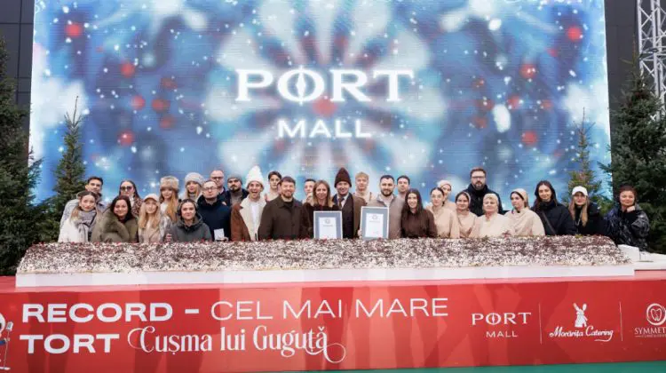 Record Național: Cel Mai Mare Tort „Cușma lui Guguță”