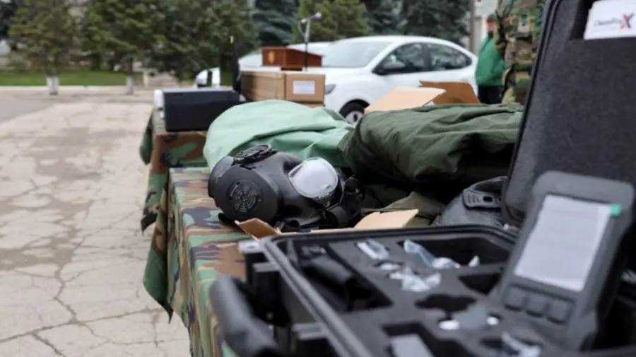 FOTO Armata Națională a Republicii Moldova a primit echipamente de protecție din partea NATO