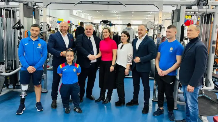 FOTO Sport accesibil pentru toți: USM a lansat un centru dedicat persoanelor cu dizabilități