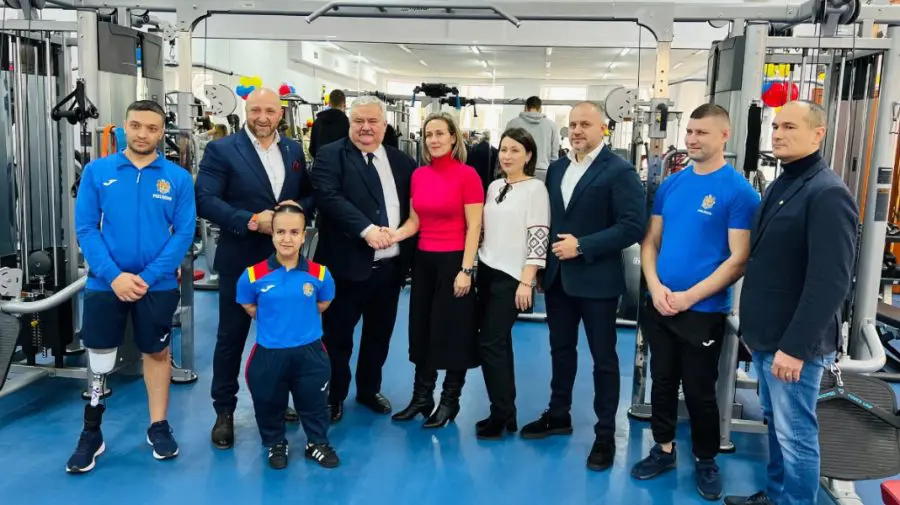 FOTO Sport accesibil pentru toți: USM a lansat un centru dedicat persoanelor cu dizabilități