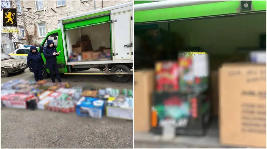 Produse pirotehnice în valoare de 140.000 de lei, ridicate de poliție