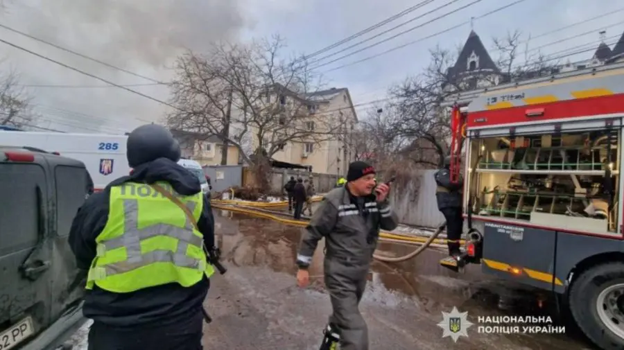 FOTO Kiev, sub atac rusesc: 11 persoane rănite, inclusiv copii, și mai multe incendii
