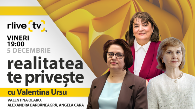 Valentina Olaru, Alexandra Barbăneagră și Angela Cara, invitate la emisiunea „Realitatea te privește”