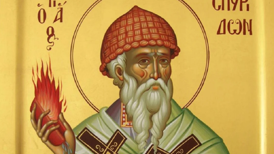 Sfântul Spiridon, făcătorul de minuni, sărbătorit de creștinii de rit vechi