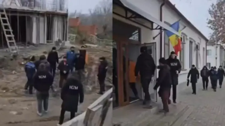 VIDEO Cetățeni din Asia Centrală, depistați muncind fără permise pe un șantier din țară
