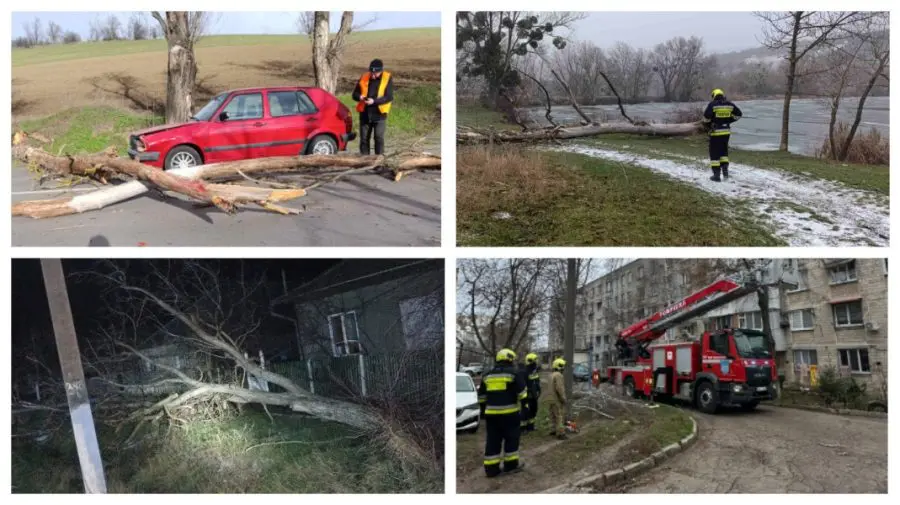 Vânt apocaliptic peste Moldova: Salvatorii au intervenit în zeci de incidente