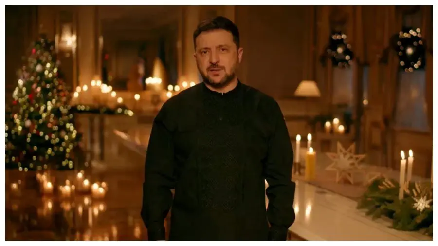 VIDEO Ucraina sărbătorește Crăciunul pe stil nou: Zelenski a transmis un mesaj pentru poporul său