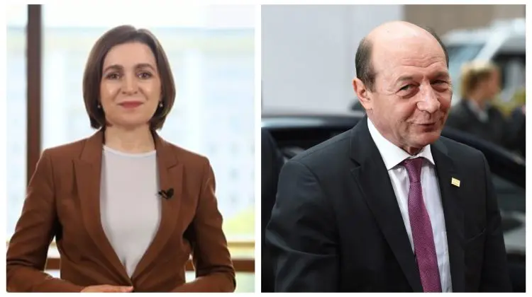 Traian Băsescu critică declarația Maiei Sandu despre unirea cu România: „Un gest lipsit de prudență”