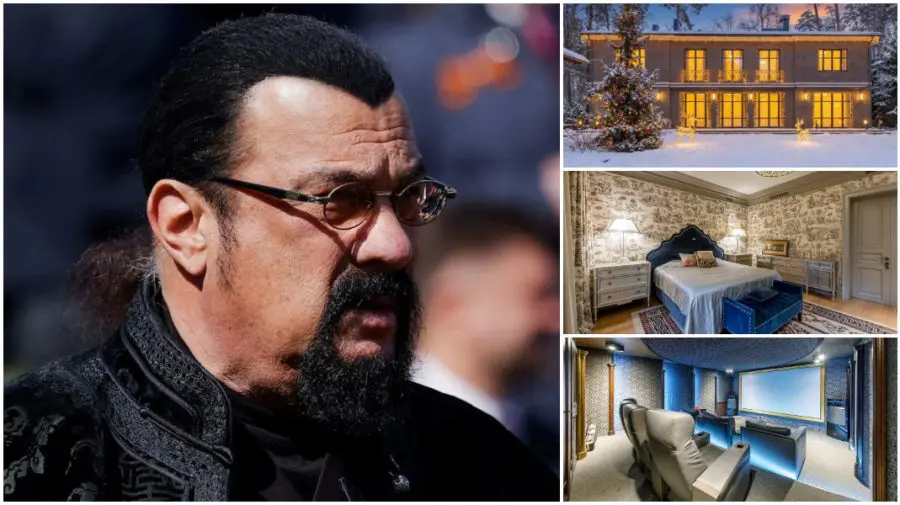 Actorul american Steven Seagal își vinde reședința de lux de pe Rubliovka. Prețul ar ajunge la 7,5 milioane de dolari