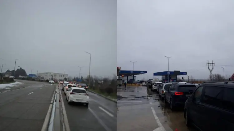 Trafic intens duminică seara  la frontiera Leușeni și Palanca