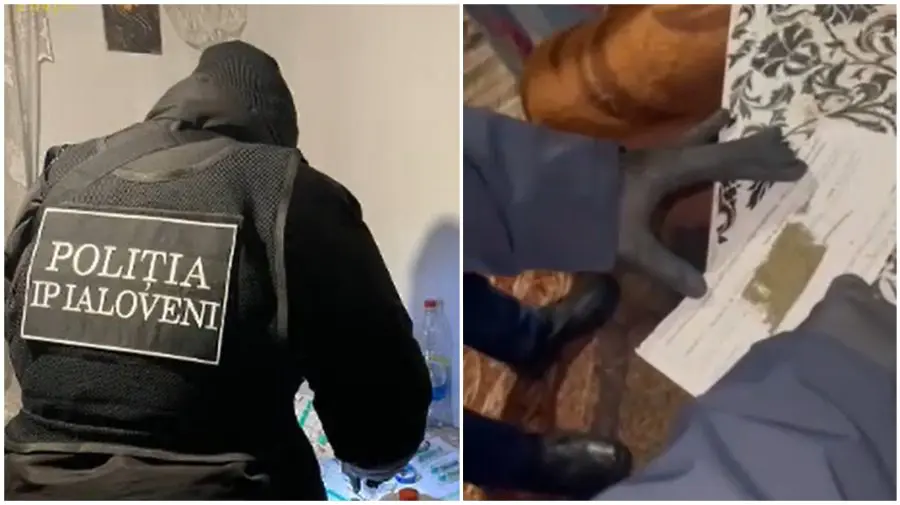 Poliția a efectuat percheziții în satul Bardar. Substanțe suspecte, ridicate la domiciliile a doi bărbați