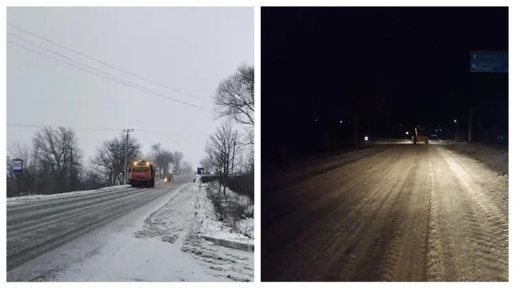 AND atenționează: Pe drumurile din țară se circulă în condiții de iarnă