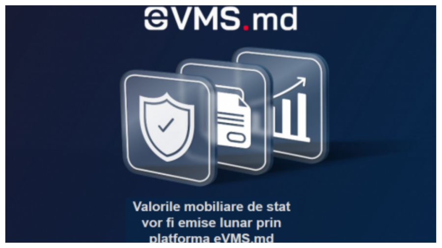 Platforma eVMS.md deschide o nouă rundă de subscriere a titlurilor de stat