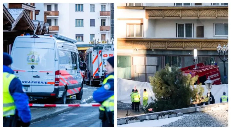 Bilanțul incendiului din stațiunea elvețiană Crans-Montana: 40 de morți și 100 de răniți