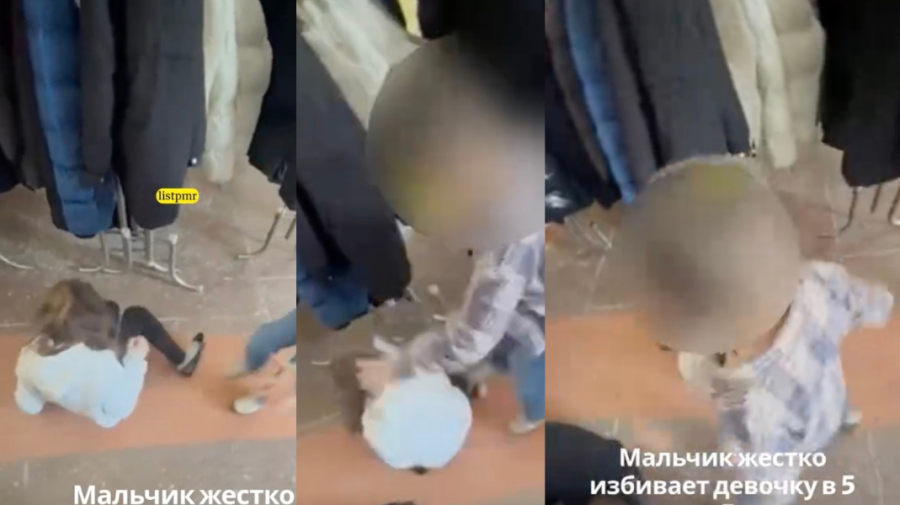 Copilă, bătută cu cruzime de un coleg de școală. A împins-o la podea și a lovit-o puternic cu picioarele