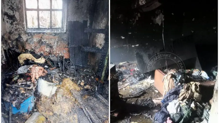 Tragedie în Vladimirovca: un bărbat de 72 de ani a murit într-un incendiu
