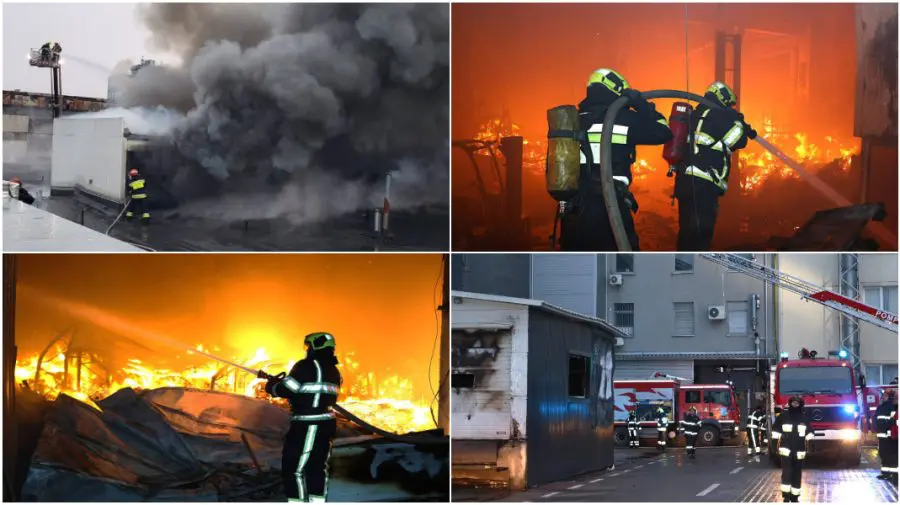 După cinci ore de luptă cu flăcările, pompierii au reușit localizarea incendiului de pe strada Mihai Viteazul